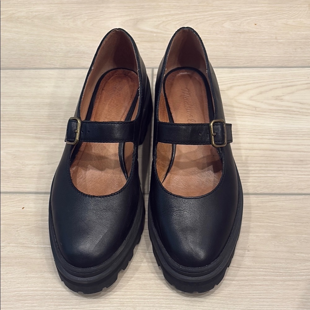 Madewell Black Mary Jane Flats